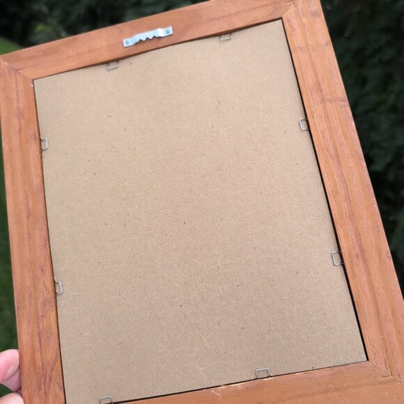 Wooden Jesus Wall Hanging Framed - Picture 5 of 5